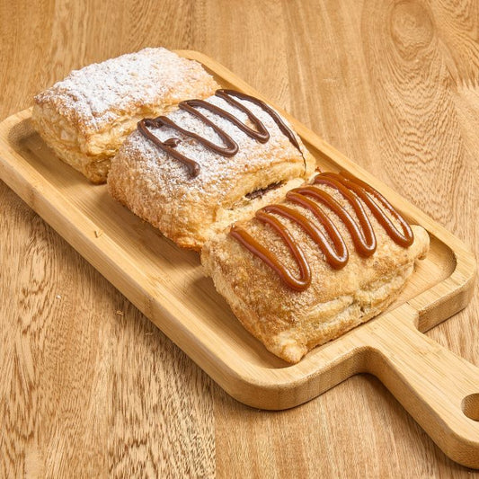 Pastel de hojaldre dulce