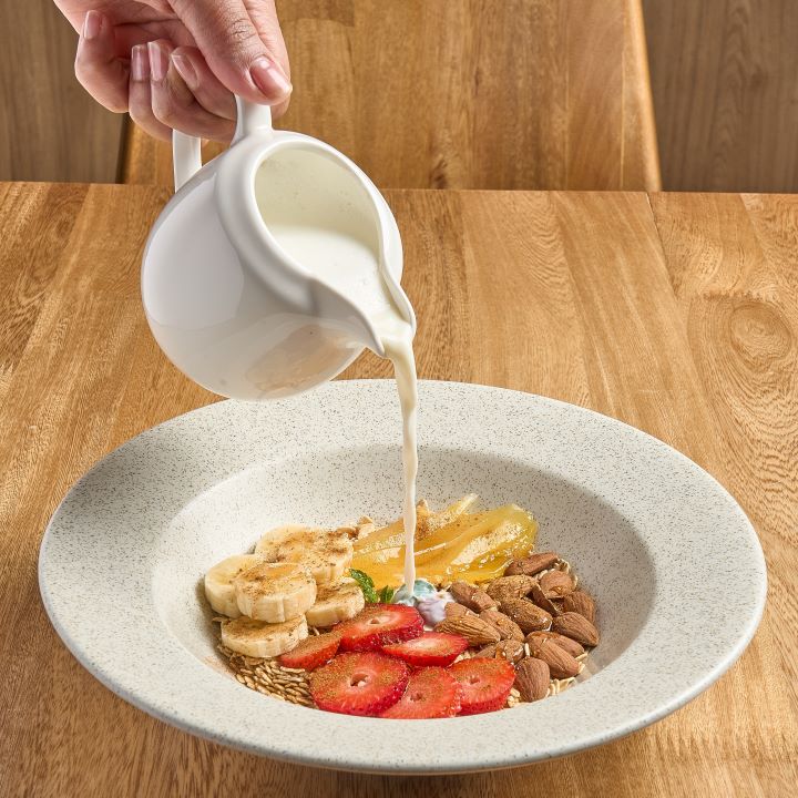 Bowl de avena y frutas