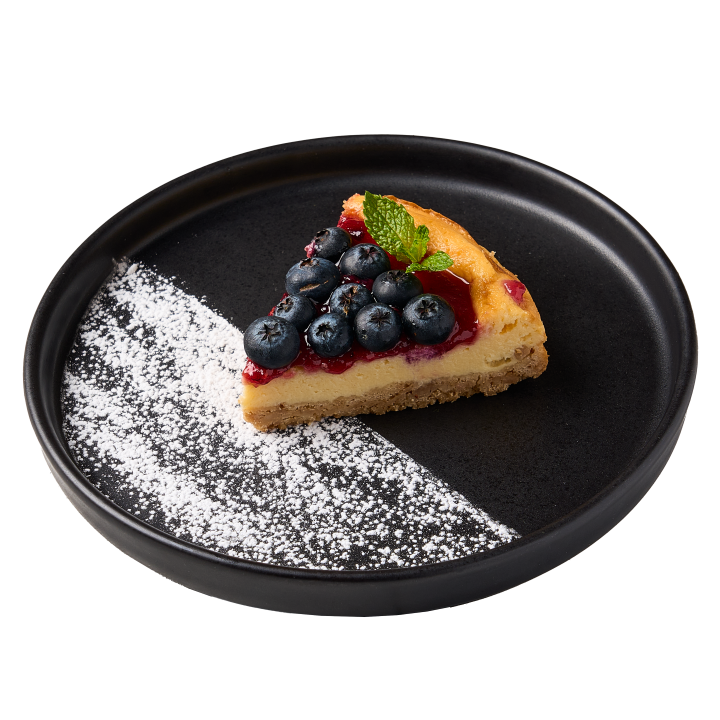 Cheesecake de arándanos